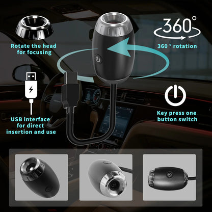 Galaktyczna lampka pod USB